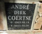 COERTSE Andre Dirk 1965-2015