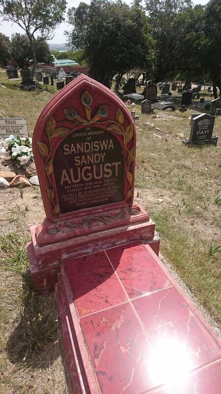 AUGUST Sandiswa 1978-2011