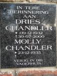 CHANDLER Dries 1932-2000 & Molly 1935-