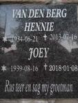 BERG Hennie, van den 1934-2013 & Joey 1939-2018