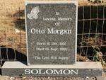 SOLOMON Otto Morgan 1910-2001