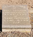 PATERSON Bruce 18?9-1975 & Jeanie 1887-1976