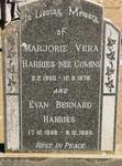 HARRIES Evan Bernard 1896-1980 & Marjorie Vera COMINS 1900-1978
