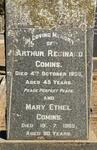 COMINS Arthur Reginald -1938 & Mary Ethel -1985