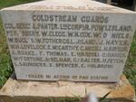 4. Coldstream Guards who were killed in action during the Boer War