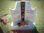DANIEL Adam William 1926-2010 :: DANIEL Andrew Samuel 1952-1982