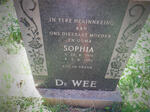 WEE Sophia, de 1916-1982
