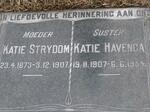 STRYDOM Katie 1873-1907 :: HAVENGA Katie 1907-1954