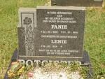 POTGIETER Fanie 1932-1999 & Lenie 1934-