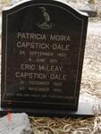 DALE Eric McLeay, CAPSTICK 1922-1995 & Patricia Moira 1922-1971