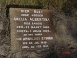 EYSSEN Jan Arnoldus 1858-1943 & Amelia Albertina SAUER 1860-1936