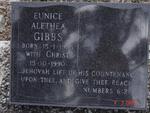 GIBBS Eunice Alethea 1925-1990