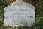 LAVOIPIERRE Yvette Elizabeth 1904-1904
