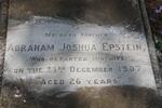 EPSTEIN Abraham Joshua -1907