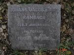 RAMBACH Johann Jacob 1916-1960