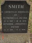 SMITH Hendrik Johannes Pieter 1914-1974 & Petronella Jacoba 1912-1970