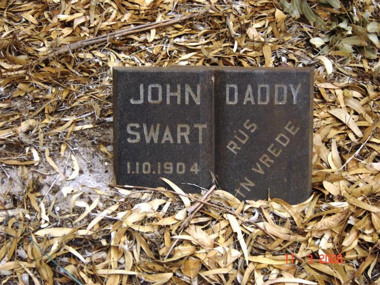 SWART John -1904