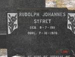 SYFRET Rudolph Johannes 1911-1970