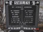 SMILES Andrew 1906-1992 & Sarah 1910-1991