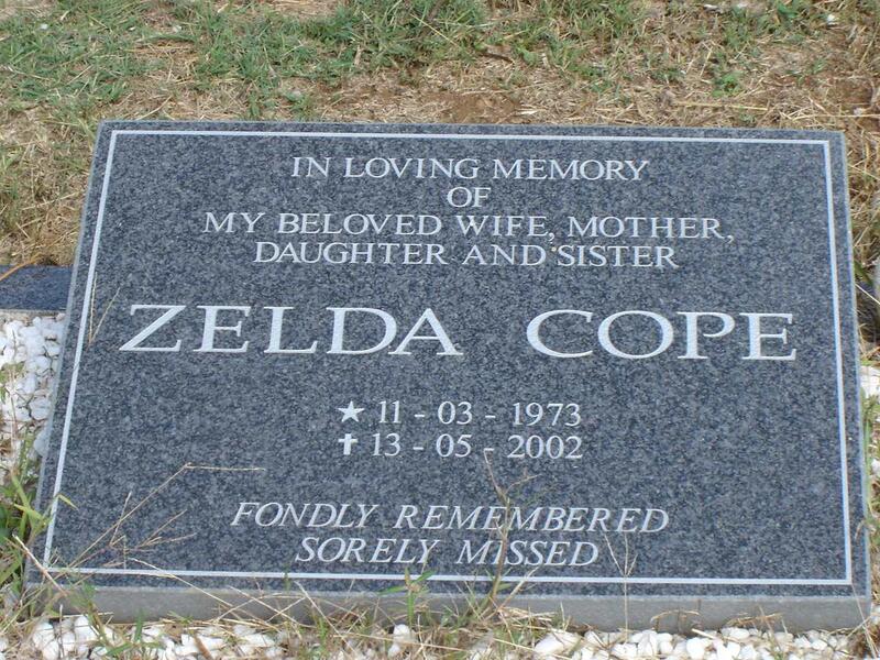 COPE Zelda 1973-2002