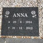 FERREIRA Anna 1924-2012