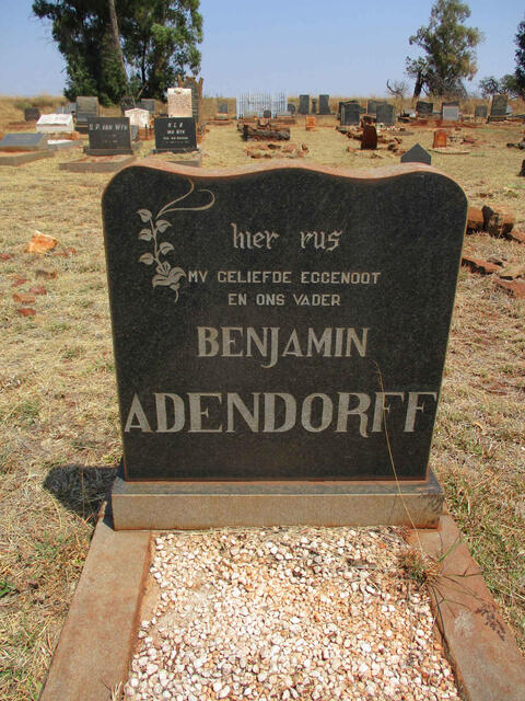 ADENDORFF Benjamin 