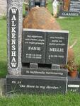WALKENSHAW Fanie 1918-2003 & Nellie 1922-