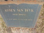 WYK Agnes, van nee ROSS 1865-1956
