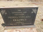 ERASMUS Fredrika Wilhelmina nee STOLTZ 1903-1971