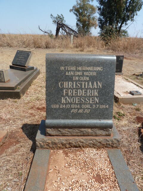 KNOESSEN Christiaan Frederik 1894-1964