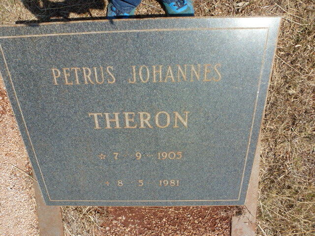 THERON Petrus Johannes 1905-1981