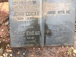 EDGAR John 1866-1907 & Alice EDGAR 1872-1903