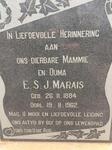 MARAIS E.S.J. 1884-1962