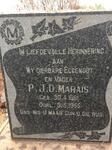 MARAIS P.J.D. 1881-1955