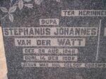 WATT Stephanus Johannes, van der 1846-1908