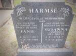 HARMSE Fanie 1911-1999 & Susanna MEYER 1917-2002