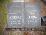HEERDEN Albert, van 1942-1999 & Anna 1941-