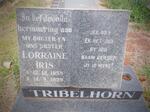 TRIBELHORN Lorraine Iris 1958-1999