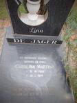 JAGER Carolina Martina, de 1933-1994
