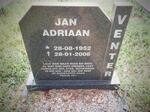 VENTER Jan Adriaan 1952-2006