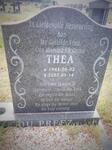 PREEZ Thea, du 1944-2007