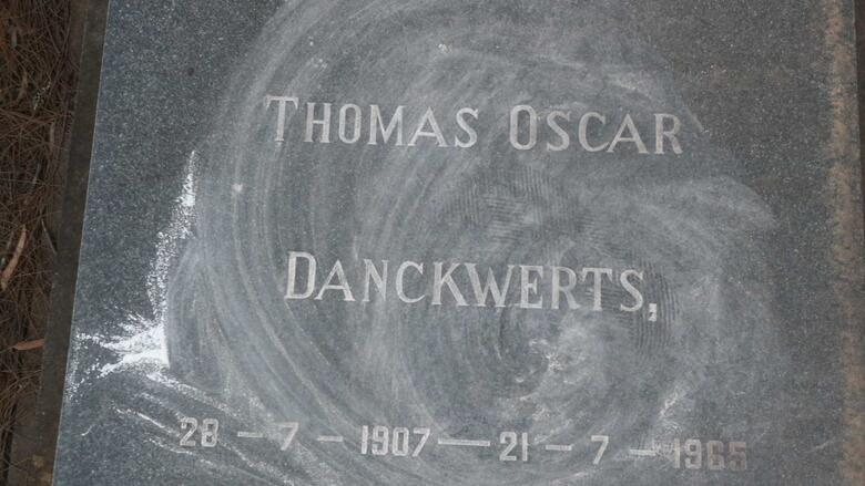 DANCKWERTS Thomas Oscar 1907-1965