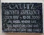 CALITZ Jacynth Esperance 1917-2006