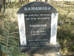 RAMABOEA Theresia 1943-1944