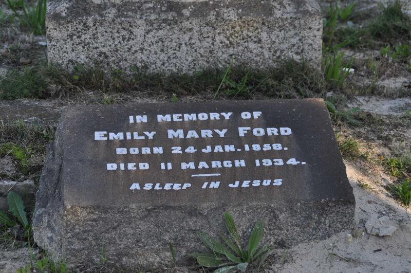 FORD Emily Mary 1858-1934