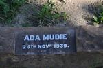 MUDIE Ada -1939