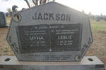 JACKSON Leslie 1932-1998 & Myra 1936-2013