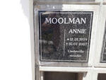 MOOLMAN Annie 1959-2007