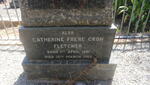 FLETCHER John Charles 1866-1947 :: FLETCHER Catherine Frere Cron 1881-1962