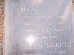 JONES Edward John Morse 1889-1969 & Eileen Muriel 1900-1976 